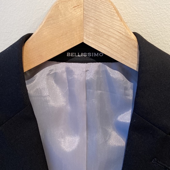 Bellissismo suit jacket modern fit size 34 small - Picture 3 of 7